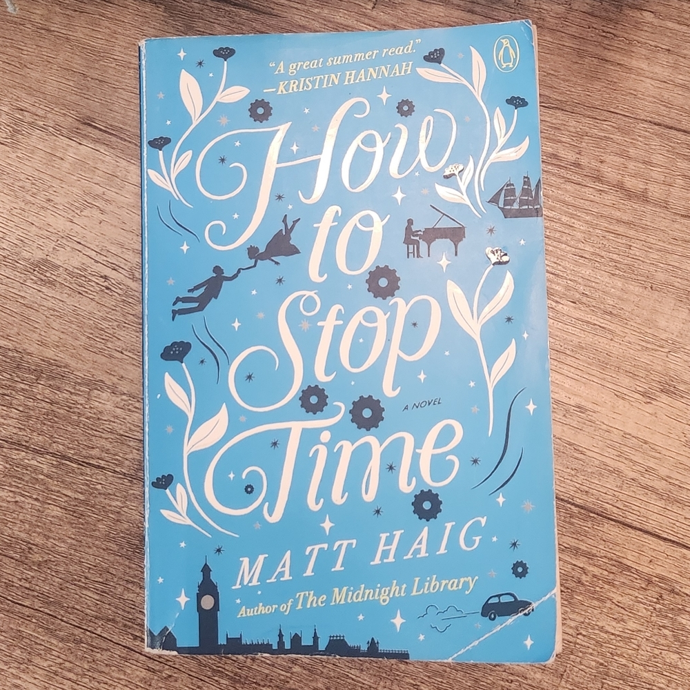 🔥Adult Fiction Novel Paperback How to Stop Time